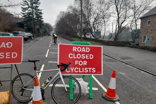 After the road closed to vehicles, the county council later introduced a cycling ban on the Snake saying the number of riders on it was unsafe.