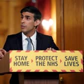 Handout photo issued by 10 Downing Street of Chancellor of the Exchequer Rishi Sunak