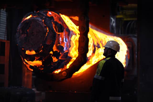 Sheffield Forgemasters is one of the city's major employers. It was acquired by the Ministry of Defence for £2.58, in July.