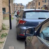 Residents of Castle Croft Drive, Norfolk Park, Sheffield have complained about issues with inconsiderate parking that blocks pavements. Picture: Julia Armstrong, LDRS