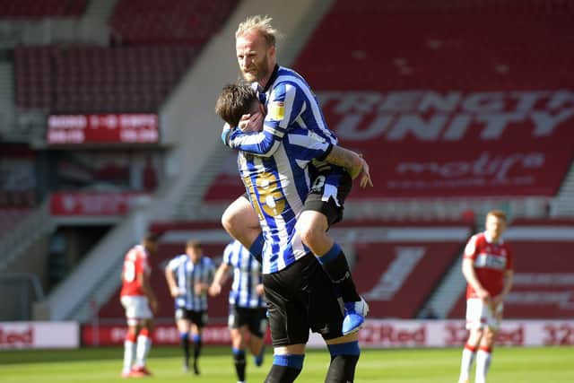 Josh Windass and Barry Bannan are firm friends. Pic: Steve Ellis.