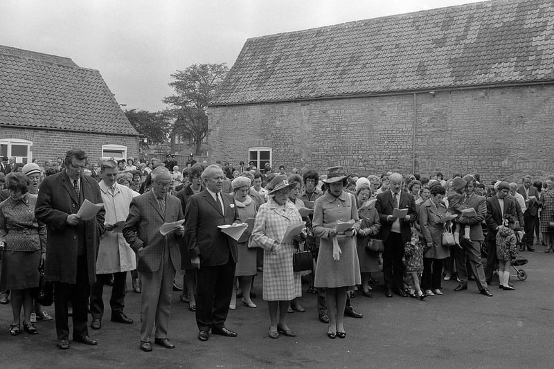 1972 saw the opening of Warsop Parish Centre - did you go?