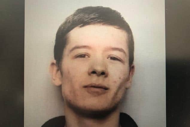 Pictured is Ben Jones, aged 26 at the time he was sentenced, of no fixed abode, but formerly of Archdale Road, Manor, Sheffield, who was found guilty of murdering Jordan Marples-Douglas after he was stabbed to death on March 6, 2020.
