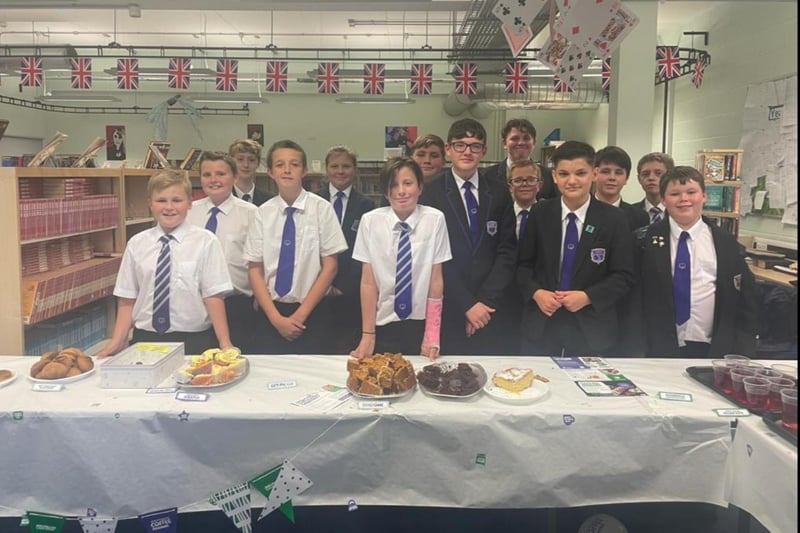 The students help raise funds for Macmillan Cancer Support
