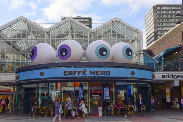 All eyes on you as the Googlies spook this city centre coffee spot.