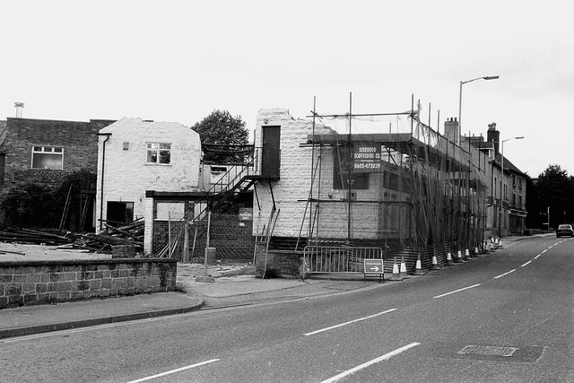 The Eagle Tavern was on Woodhouse Road before its demolition in 1993.
