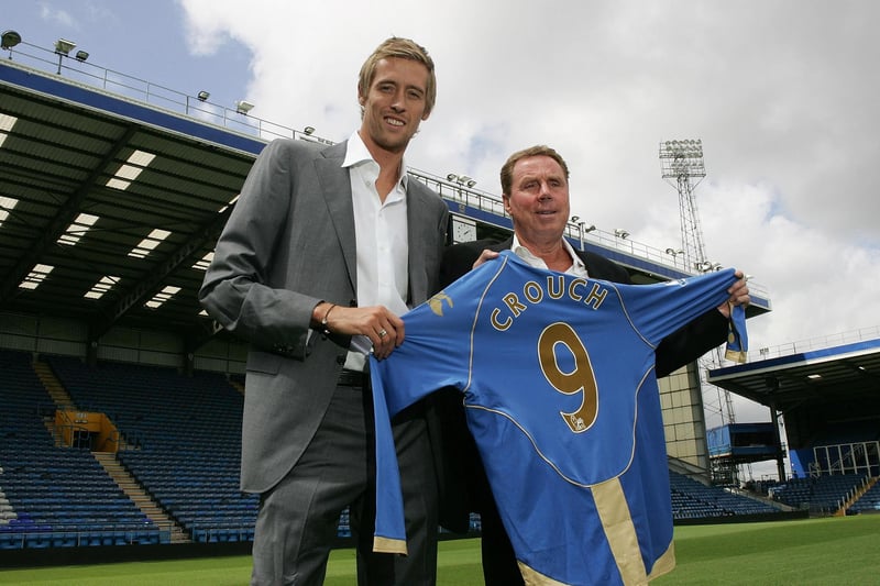 Record signing: Peter Crouch. Estimated transfer fee: £11m (from Liverpool in 2008). Current club: Crouch called time on his playing career in 2019, and is now best known for his podcast and punditry work.