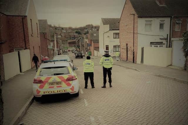 Police are continuing to patrol the Page Hall area today (picture: Sheffield South East NHP)
