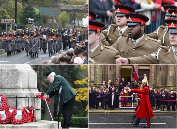 Pictures from Sunderland's Remembrance parade on Sunday, November 14.