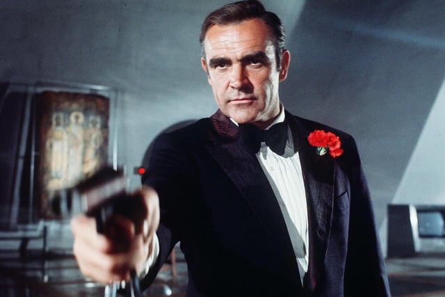 Sean Connery as James Bond in Diamonds are Forever in 1971