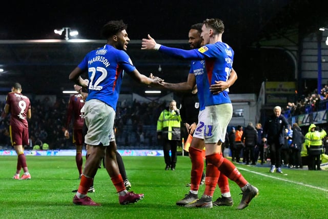 Pompey defeated the top two, Ipswich and Wycombe, at Fratton Park either side of Christmas.