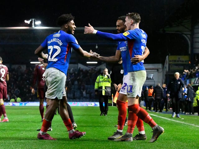 Pompey defeated the top two, Ipswich and Wycombe, at Fratton Park either side of Christmas.
