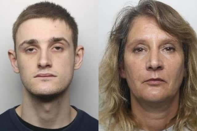 Joe Edward Roberts and Nicola Butler have been jailed for a total of 55 years for a series of shootings in the Conisbrough area of Doncaster, South Yorkshire