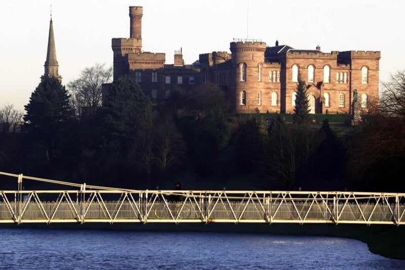 Fourth on the list is Inverness, which received 13,440 searches per month, or 29 searches per 100 people. The Scottish city is the largest and cultural capital of the Highlands. Pictured is Inverness Castle. PA photo: David Cheskin.