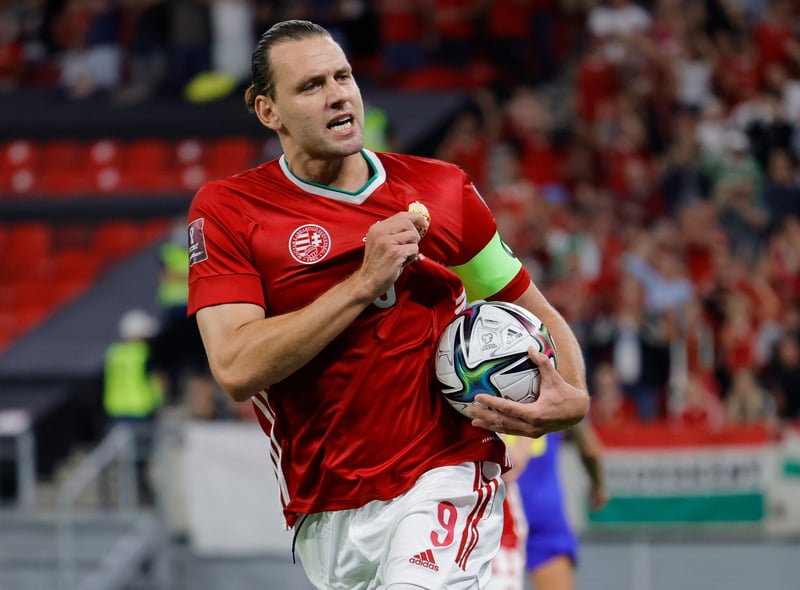 Adam Szalai has struggled for goals since he joined Mainz from Hoffenheim in 2019, however he has still been a key part of the national team - scoring 25 goals in 76 appearances. The forward has three goals in five of the World Cup qualifiers so far and also scored and assisted Hungary's two goals against Germany in the Euro 2020 tournament.