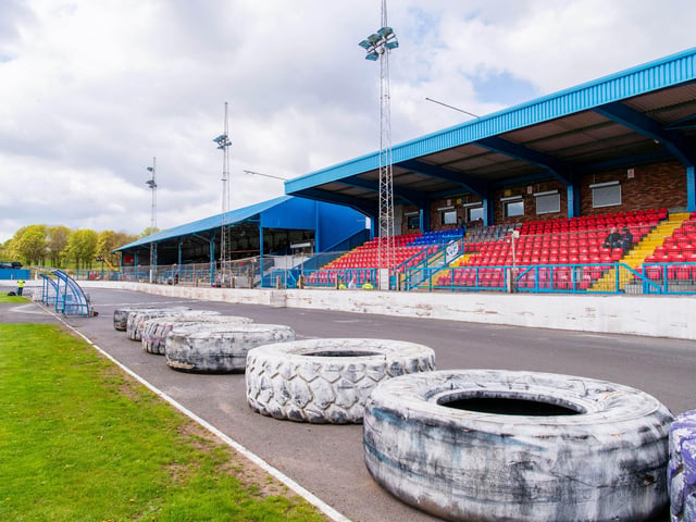 What unique Scottish football ground is this?