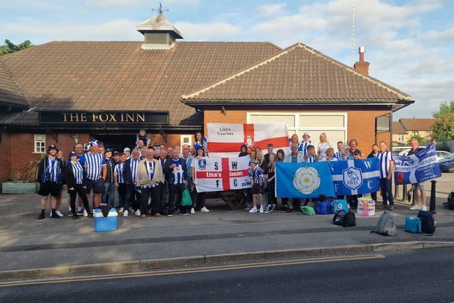 Thousands of Sheffield Wednesday fans have made the trip to Wembley by car, coach, train and plane for the Play-Off Finall against Barnsley