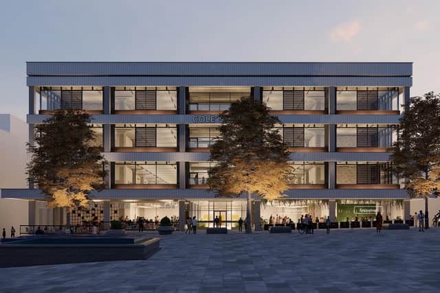 A view of the transformation of the former Cole Brothers store in Sheffield city centre by Urban Splash.