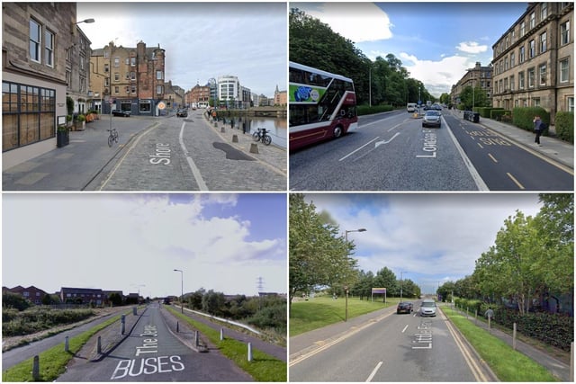 Bus lane cameras are currently operating in The Shore, London Road, The Jewel and Little France Drive.