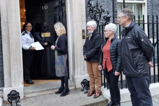 Sheffield Hallam MP joins constituents to hand in “Climate Manifesto” at Number 10 Downing Street