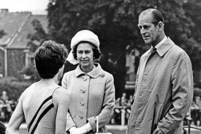 The Queen and Prince Philip during a visit to Hillsborough Park, Sheffield, in 1977 as part of the silver jubilee tour