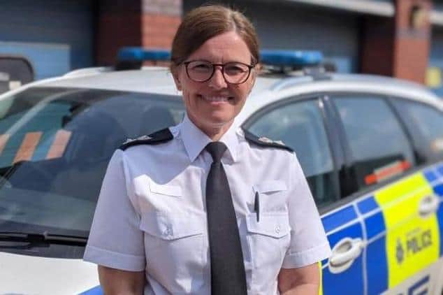 Pictured is South Yorkshire Police Chief Supt Shelley Smith-Helmsley, District Commander for Sheffield, who is leading the fight against armed gun-toting drug-dealers across Sheffield.