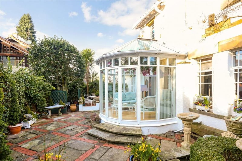 The properrty is described as "a true one-off 'mini castle' with wonderful characterful accommodation throughout and incredibly impressive views.
