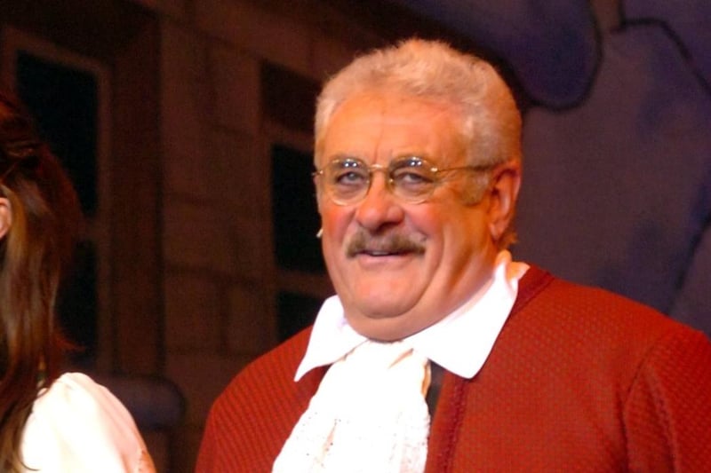 Former Abbeydale Grammar School pupil Bobby Knutt, pictured in the Lyceum panto as the Baron in Cinderella in 2007, made his name as a stand-up and was a regular on the TV show The Comedians, later well known for roles in Coronation Street, Emmerdale, and Benidorm. He died in 2017