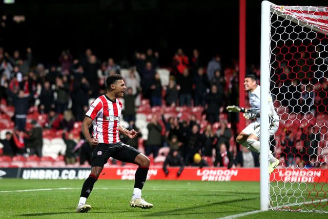 West Ham United are the latest side to be linked with a move for Brentford star Ollie Watkins. The 24-year-old has netted 22 league goals already for the Bees this season. (The Sun). (Photo by Alex Pantling/Getty Images)
