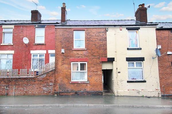 This three-bed terraced house has a guide price of £20,000. The sale is being handled by Blundells. See https://www.zoopla.co.uk/for-sale/details/53978317 for more information.