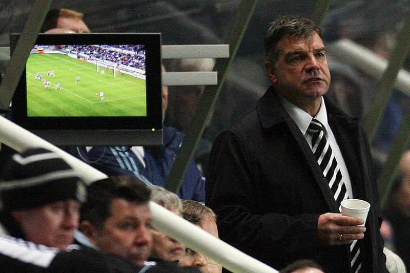 Allardyce was appointed by Freddie Shepherd but sacked by Ashley. Out of his 24 games in charge, the future England manager won eight, drew six and lost 10. His dismissal came in an era when the ambition was more than just surviving in the Premier League.
