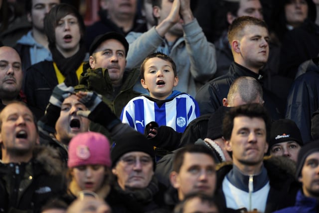 A young Sheffield Wednesday gets behind the Owls in 2010