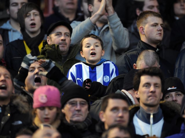 A young Sheffield Wednesday gets behind the Owls in 2010