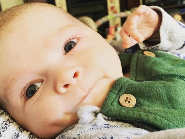 Atticus Morse Coram was born on March 24.