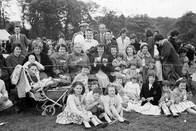 Balerno and Currie Gala Day - Spectators, 1963.
