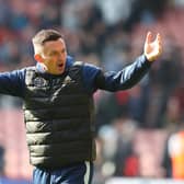 Sheffield United manager Paul Heckingbottom clearly wants the club to accelerate their contract talks with existing squad members: Simon Bellis / Sportimage