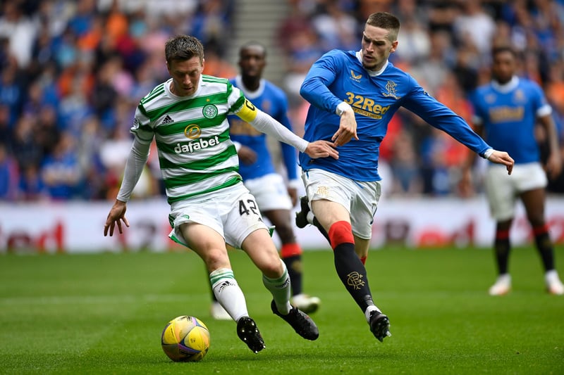 A game of two halves for the Celtic captain. Such a calm and composed presence at the base of the Celtic midfield in the first half. Took the ball under pressure and performed a real captain’s role, advising his team-mates where they needed to be for the team. Rangers nullified him after the break and Celtic's control diminished.
