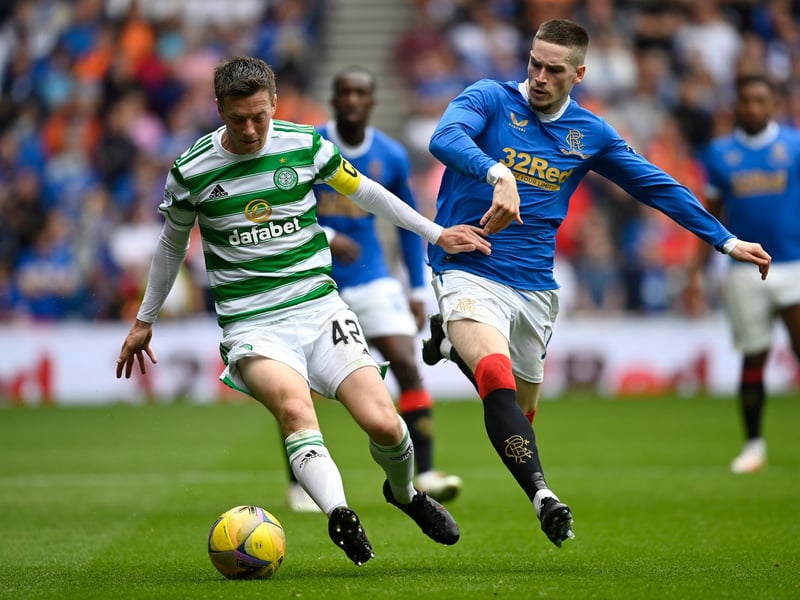 A game of two halves for the Celtic captain. Such a calm and composed presence at the base of the Celtic midfield in the first half. Took the ball under pressure and performed a real captain’s role, advising his team-mates where they needed to be for the team. Rangers nullified him after the break and Celtic's control diminished.