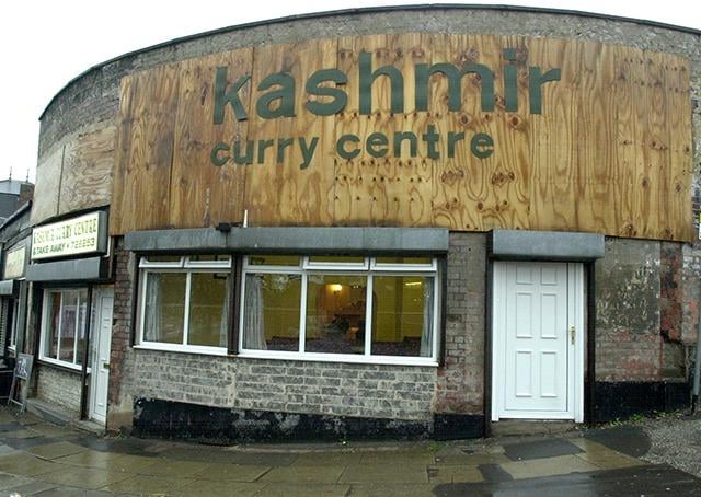 The Kashmir Curry Centre, Spital Hill, one of Sheffield’s oldest curry houses, closed in November 2010 after 36 years, September 11, 2005