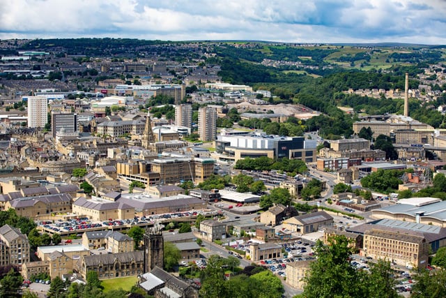 Calderdale has the fourth lowest rate with 3.8 new cases identified from May 23 to June 6, per 100,000 people.