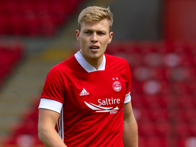 Off the bench for his first appearance of the season and made his presence felt with an assist on Aberdeen's second goal and also saw a shot come off the underside of the bar prior to the last minute penalty award.