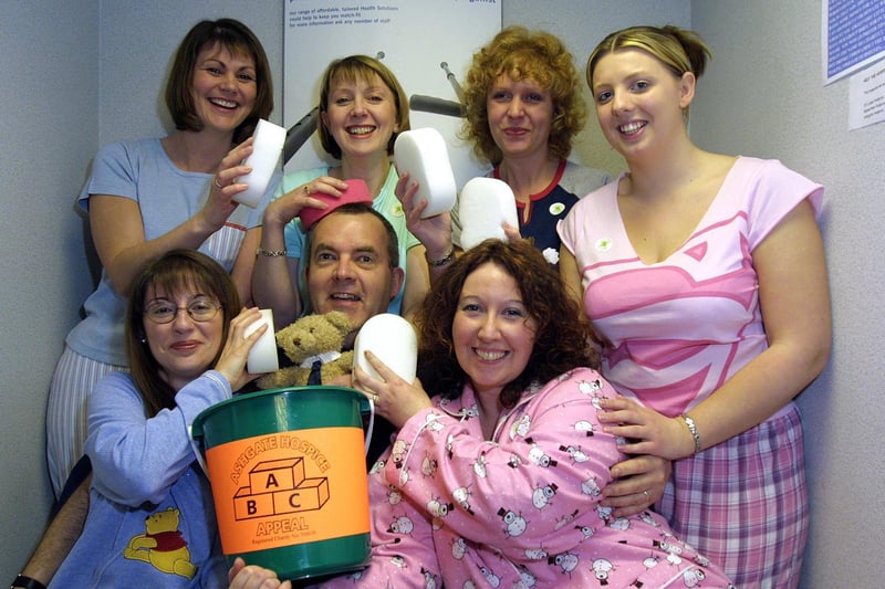 Lloyds TSB branch in Staveley held a fun day to raise money for the Banks' charity of the year, "Help the Hospice".