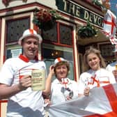 St George's Day celebrations in Sheffield (Photo: The Star's archive)