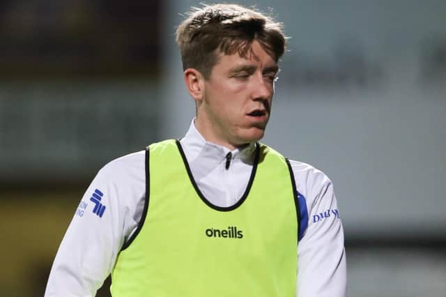Tom Crawford of Hartlepool United made his first league start of the season on Tuesday night. (Credit: Will Matthews | MI News)