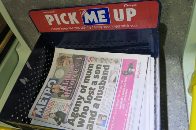 Today it's the UK's most-read daily newspaper, but back in 1998 it didn't exist. The Metro was launched on March 16, 1999.