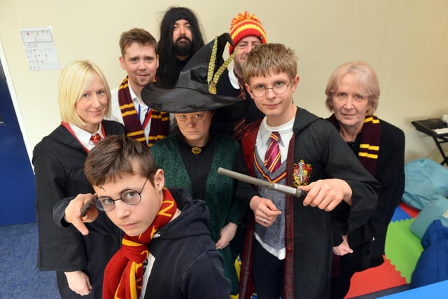 Thornhill Park School take part in World Book Day as Harry Potter characters