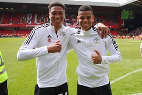 Daniel Jebbison and Will Osula of Sheffield United are both in demand ahead of next week's transfer deadline: Simon Bellis / Sportimage