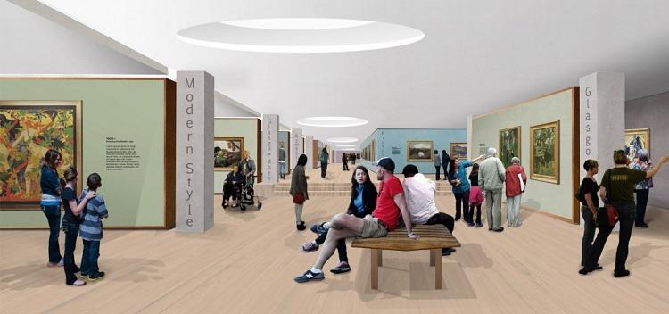 The ongoing Scottish National Gallery Project is due to be completed late next year and will redesigned the gallery, circulation and entrance areas, and re-landscape East Princes Street Gardens at a projected cost of £22 million.