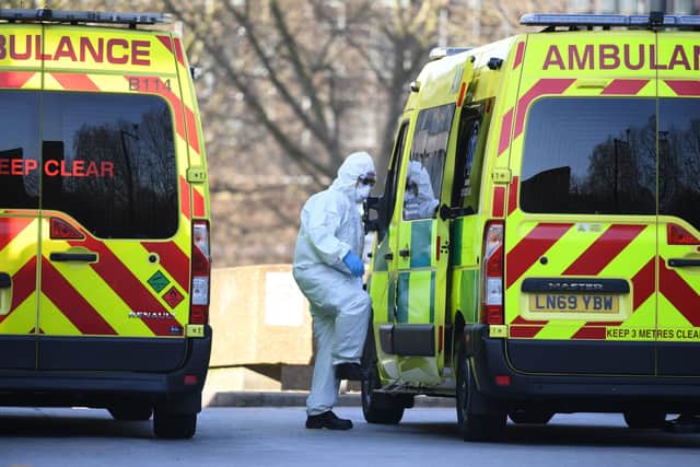 More than 900 Covid-19 patients have now died at hospitals across South Yorkshire (Photo by DANIEL LEAL-OLIVAS/AFP via Getty Images)