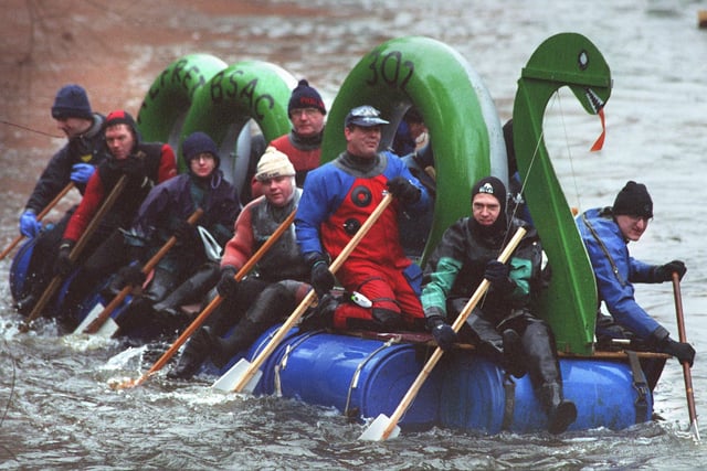 The 1999 Boxing Day raft race